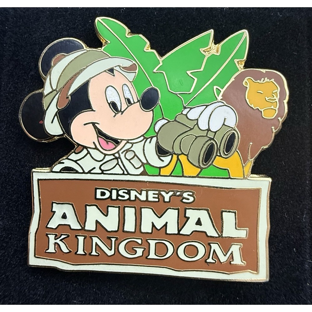 Y2K Disney Mickey Mouse Walt Disney World Animal Kingdom Exclusive Trading Pin
